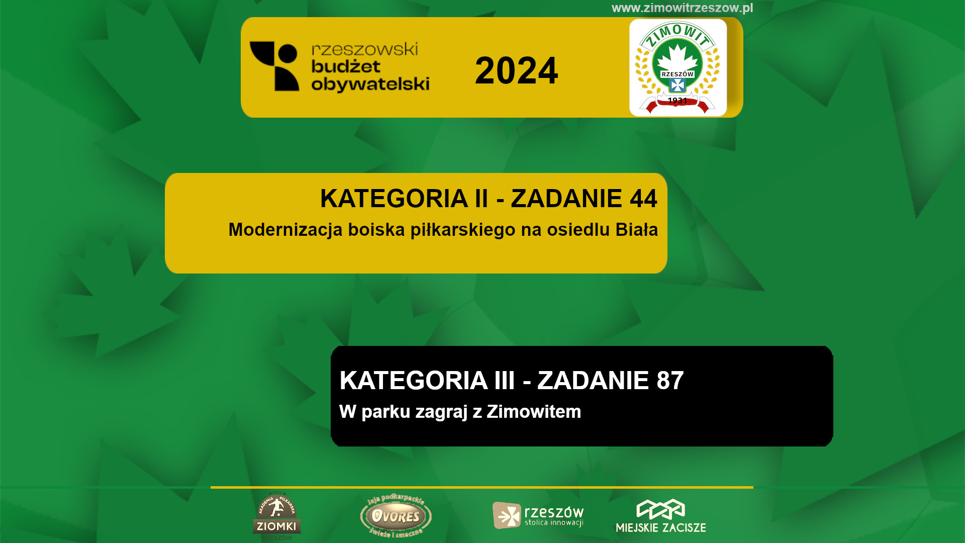 RBO 2024 W parku zagraj z Zimowitem Zimowit Rzeszów jak Zimowit